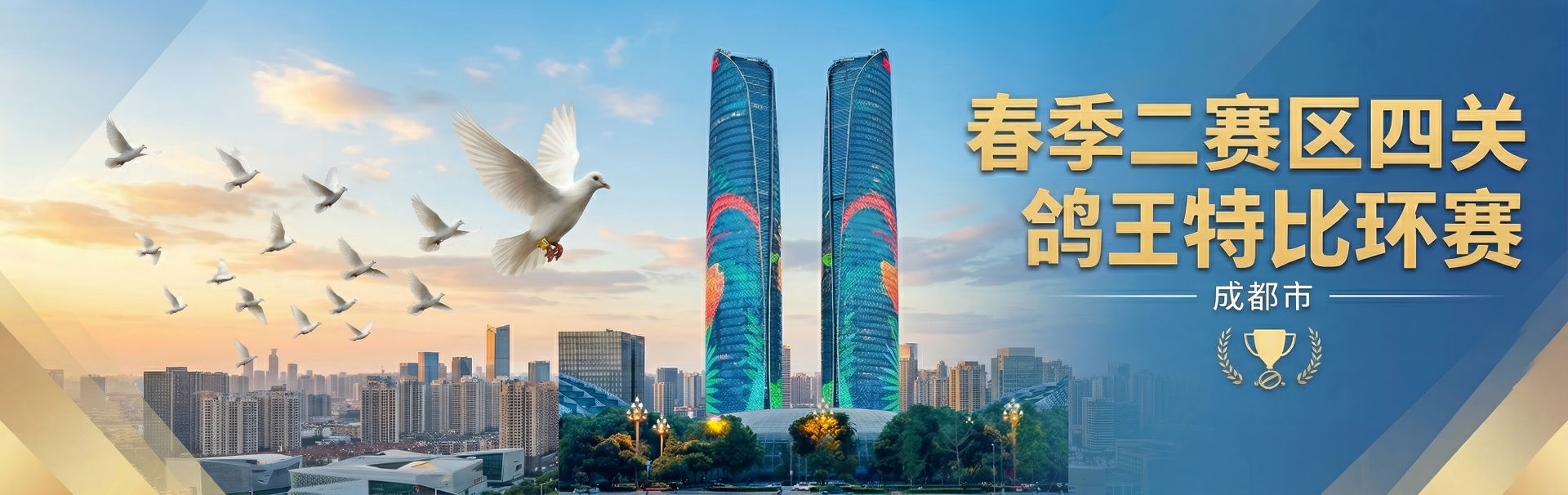 成都市春季二赛区四关鸽王特比环赛